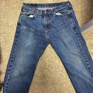 Levi's Men's Blue Straight Jeans